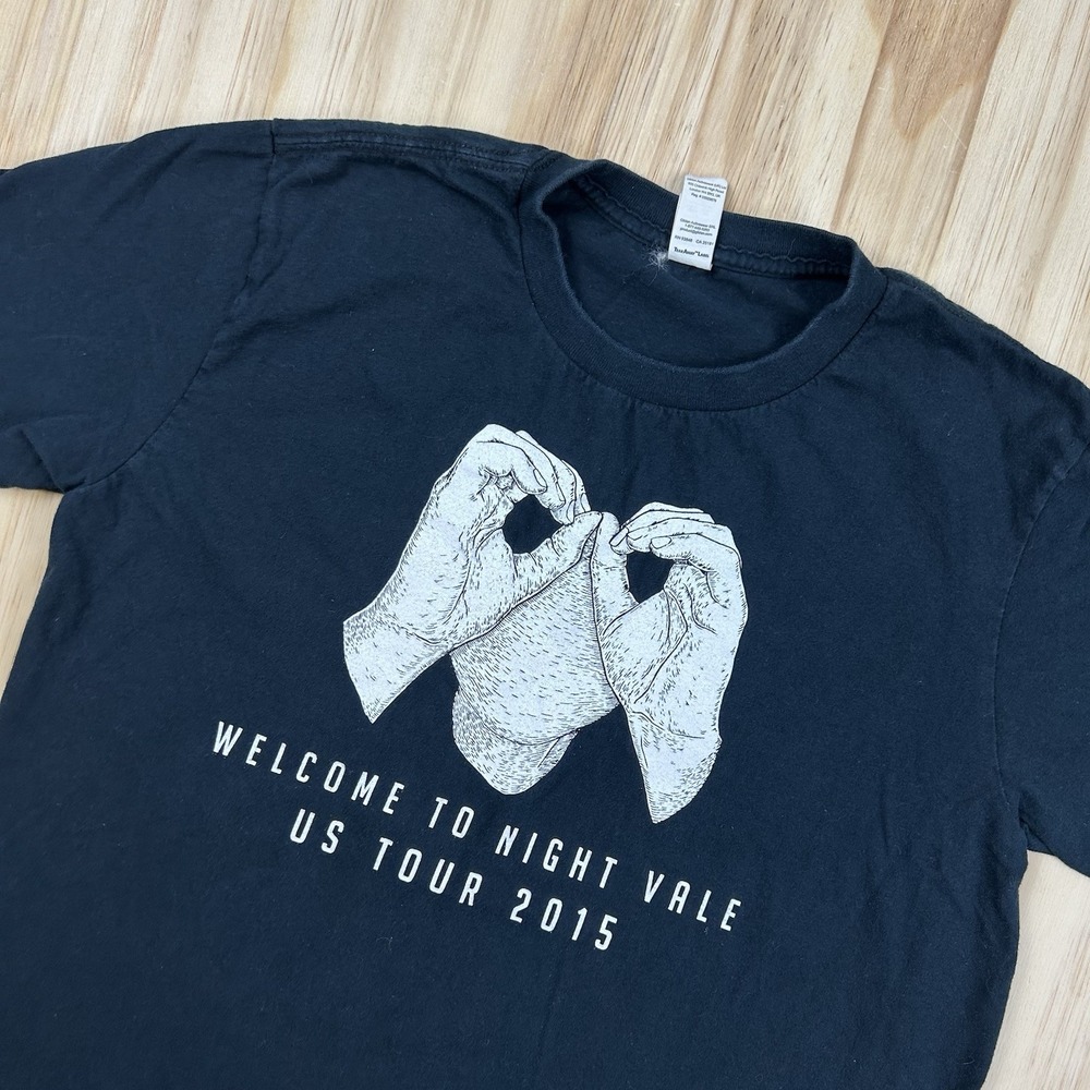 Welcome To Night Vale 2015 US Tour Black T Shirt M Podcast Graphic Tee Indie